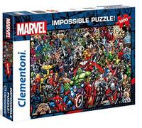 Clementoni Puzzle 1000 piezas Marvel 80 Years, Multicolor, Talla Unica