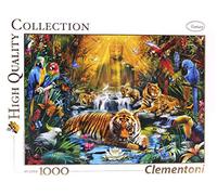 Clementoni - Puzzle 1000 piezas mystic tigers (39380)