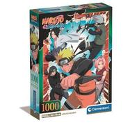 Clementoni Puzzle - Naruto Anime - Puzzle De 1000 Piezas para Adultos Puzzle De 500 Piezas, Rompecabezas Adultos, Entretenimento, 39831