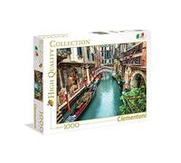 Clementoni Puzzle 1000 Piezas Paisaje Venecia, Puzzle Adulto Paisaje Italia (39458), Multicolor