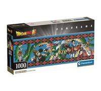 Clementoni - Puzzle Adulto 1000 Piezas Panorama Dragon Ball Compact Box, 37058