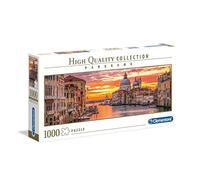 Clementoni Puzzle 1000 Piezas Panorama El Gran Canal - Venecia, No Color, Talla Unica