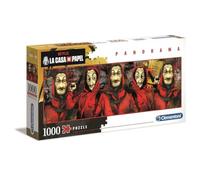 Clementoni - Puzzle 1000 Piezas Panorama La Casa de Papel (39545.3)