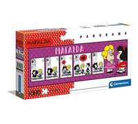 Clementoni - 39630 - Puzzle Panorama Mafalda - Puzzle Adultos 1000 Piezas, Puzzle Comic, Puzzle panorámico - Made in Italy, Puzzle Clementoni, Comic Mafalda, Comic Strip Mafalda Quino