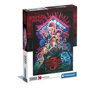 Clementoni - Puzzle 1000 Piezas Stranger Things, Puzzle Adulto, Puzzle Personajes Series(39653)