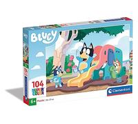Clementoni – Puzzle infantil Bluey 104 piezas multicolor a partir de 6 años (27171)