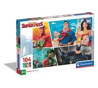 Clementoni - Puzzle 104 Piezas DC League of Superpets Puzzle Infantil A Partir De 6 Años (27172)