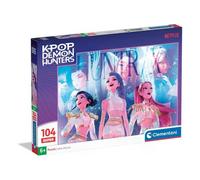 Clementoni Puzzle 104 Piezas Super Color 4-6 años K POP DEMON HUNTERS
