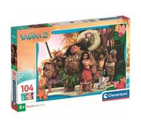 Clementoni - Puzzle 104 piezas - Vaiana 2