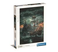 Clementoni - Puzzle 1500 piezas barco pirata (31682)