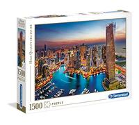 Clementoni - Puzzle 1500 Piezas Dubai Marina (31814.8)