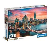 Clementoni - Puzzle 1500 piezas High Quality Collection - Crepúsculo en Londres