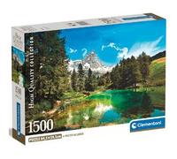 Clementoni - Puzzle 1500 piezas High Quality Collection - Lago Azul