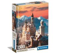 Clementoni Collection Neuschwanstein-Puzzle De 1500 Piezas Relajante, Rompecabezas Adultos, Entretenimento, 31716, Color