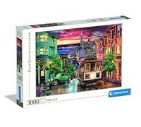 Clementoni Puzzle 3000 piezas Adulto Paisaje San Francisco (33547) – Multicolor