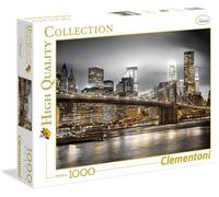 Clementoni Puzzle 39366 Nuevo York Skyline (1000 Piezas) Puzle Ny Brooklyn