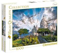 Clementoni Puzzle 39383 Montmartre 1000 Piezas París Francia Puzzle Ocio