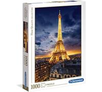 Clementoni Puzzle 39514 Torre Eiffel 1000 Piezas París EIFFELTOWER Puzzle Ocio