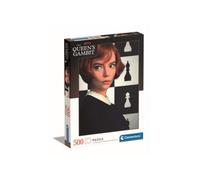 Clementoni - puzzle 500 gambito de dama puzzle adulto 500 piezas, puzz