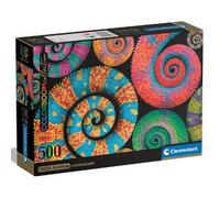 Clementoni - Puzzle 500 piezas Colorboom Collection - Colas rizadas