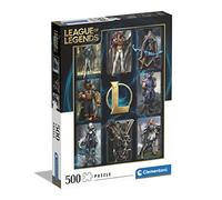 Clementoni - Puzzle 500 Piezas LOL, League of Legends, Puzzle Series Netflix Arcane(35122)