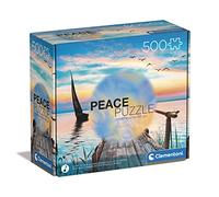 Clementoni - Puzzle 500 Piezas Mindfulness, Peaceful Wind, Puzzle Adulto Relajante Viento Tranquilo(35121)
