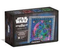 Clementoni Puzzle 520 Piezas Star Wars EP. IV-Vi Marco Luz RGB - 35162 | Rompecabezas de 520 piezas con marco iluminado - Merch Set para fans y coleccionistas - Ideal como decoración y regalo