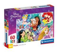 Clementoni - Puzzle 60 piezas - Princesas Disney