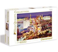 CLEMENTONI - Puzzle 6000 piezas HIGH QUALITY COLLECTION Travel Las Vegas