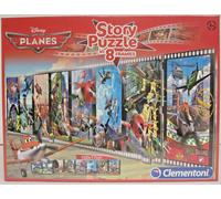 Clementoni Puzzle 8 x 25 Piezas Story Puzzle Disney Planes