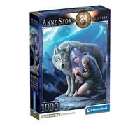Clementoni Puzzle adulto Anne Stokes 1000 piezas con protector Compact Box 39958