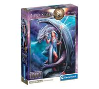 Clementoni - Puzzle Adulto 1000 Piezas Anne Stokesclementoni - Puzzle Adulto Dragon Mage Compact Box, 39956