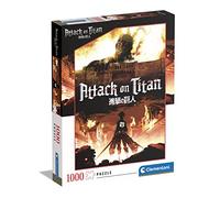 Clementoni - Puzzle Adulto 1000 Piezas Attack on Titans - Desde 14 años (39728)