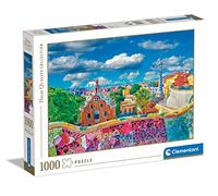 Clementoni - Puzzle Adulto 1000 Piezas Barcelona, Parque Güell - Desde 14 años (39744)
