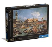 Clementoni Puzzle 1000 piezas Colección Museos – Canaletto: Regreso de Bucintoro (39764) 14+