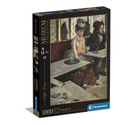 Clementoni - Puzzle Adulto 1000 Piezas Colección Museos Museo D´Orsay - Degas - El Ajenjo - Desde 14 años (39761)