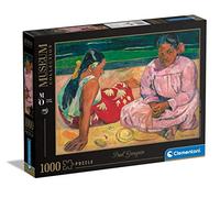 Clementoni - Puzzle Adulto 1000 Piezas Colección Museos - Museo D´Orsay - Gauguin, Mujeres de Tahiti - Desde 14 años (39762)