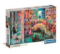Clementoni - Puzzle para adultos Collection Carnival Moon 1000 piezas Compact Box 39990