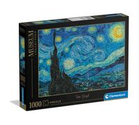 Clementoni - Puzzle Adulto 1000 Piezas Collection Museum Clementoni - Puzzle Adulto The Starry Night, 39995