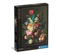 Clementoni - Puzzle Adulto 1000 Piezas Collection Museum Clementoni - Puzzle Adulto Bowl of Flowers, 37086