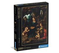 Clementoni - Puzzle Adulto 1000 Piezas Collection Museum Clementoni - Puzzle Adulto The Virgin of The Rocks, 37088