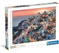 Clementoni - Puzzle Adulto 1000 Piezas Collection Shades of Santorini Puzzle Adulto, 39885