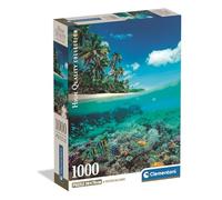 Clementoni - Puzzle Adulto 1000 Piezas Collection Summer Paradiseclementoni - Puzzle Adulto Compact Box, 39931