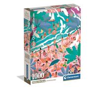 Clementoni Puzzle adulto 1000 piezas Collection Sunday At The Beach Compact Box 39938