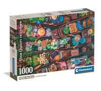Clementoni - Puzzle Adulto 1000 Piezas Collection Thai Floating Marketclementoni - Puzzle Adulto Compact Box, 39932