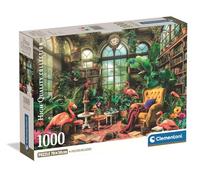 Clementoni - Puzzle Adulto 1000 Piezas Collection The Greenhouse Libraryclementoni - Puzzle Adulto Compact Box, 39936