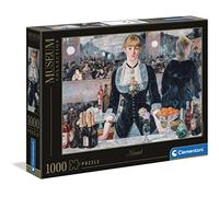 Clementoni - Puzzle Adulto 1000 Piezas Cuadro Bar de La Folies-Bergére de Manet, Colección Museos, (39661)