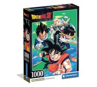 Clementoni - Puzzle Adulto 1000 Piezas Dragon Ball Z Compact Box, Dragon Ball, 37051