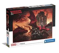 Clementoni - Puzzle Adulto 1000 Piezas Dragones & Mazmorras - Desde 14 años (39733)