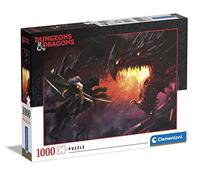 Clementoni - Puzzle Adulto 1000 Piezas Dragones & Mazmorras - Desde 14 años (39735)